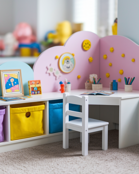 Comment créer un coin étude inspirant et décoratif pour les enfants ?